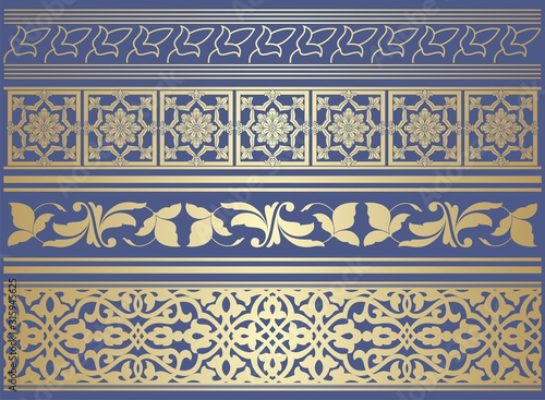 paisley floral pattern, textile , Rajasthan, royal India	
