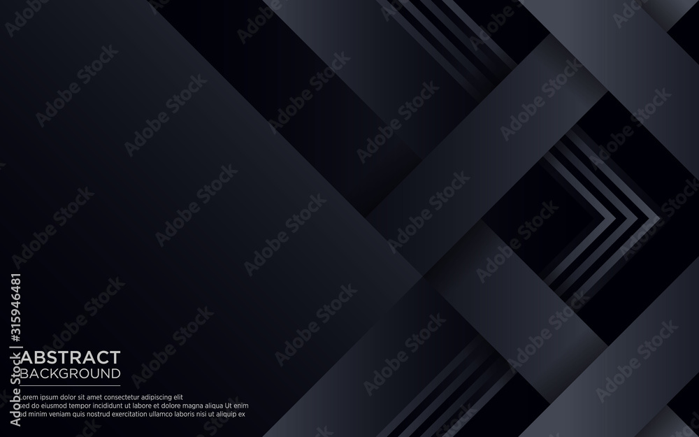 Obraz premium Abstract Dark Background With Geometric Shape