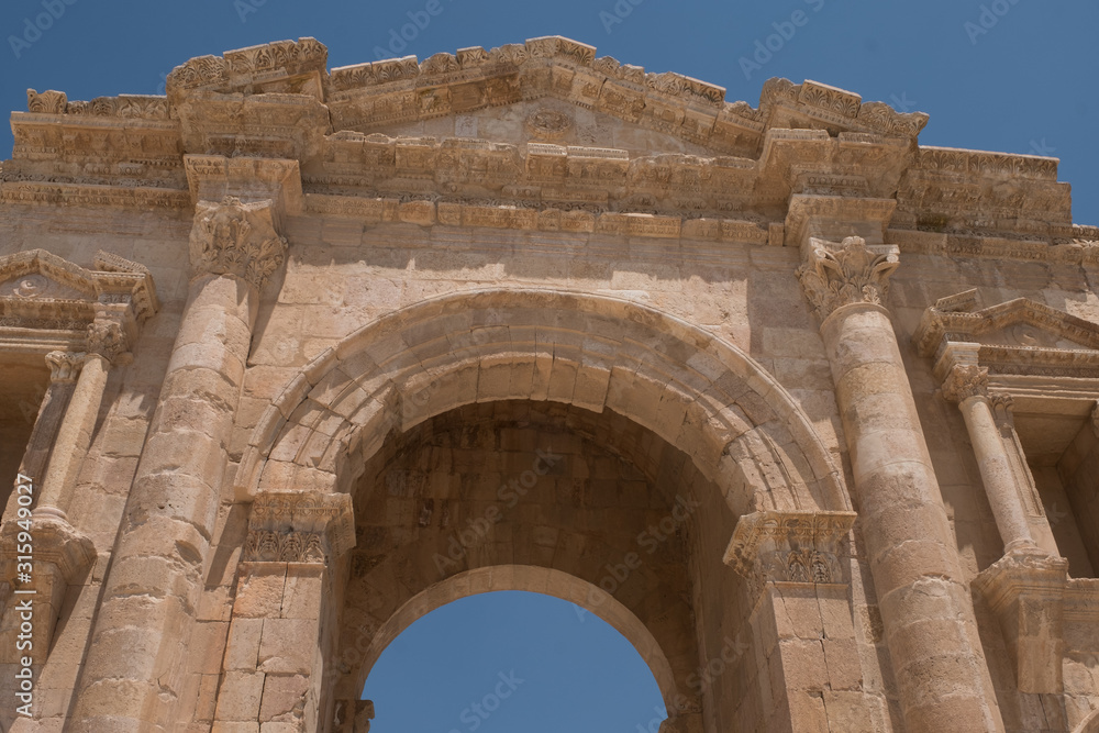 Jerash, antique city near Amman