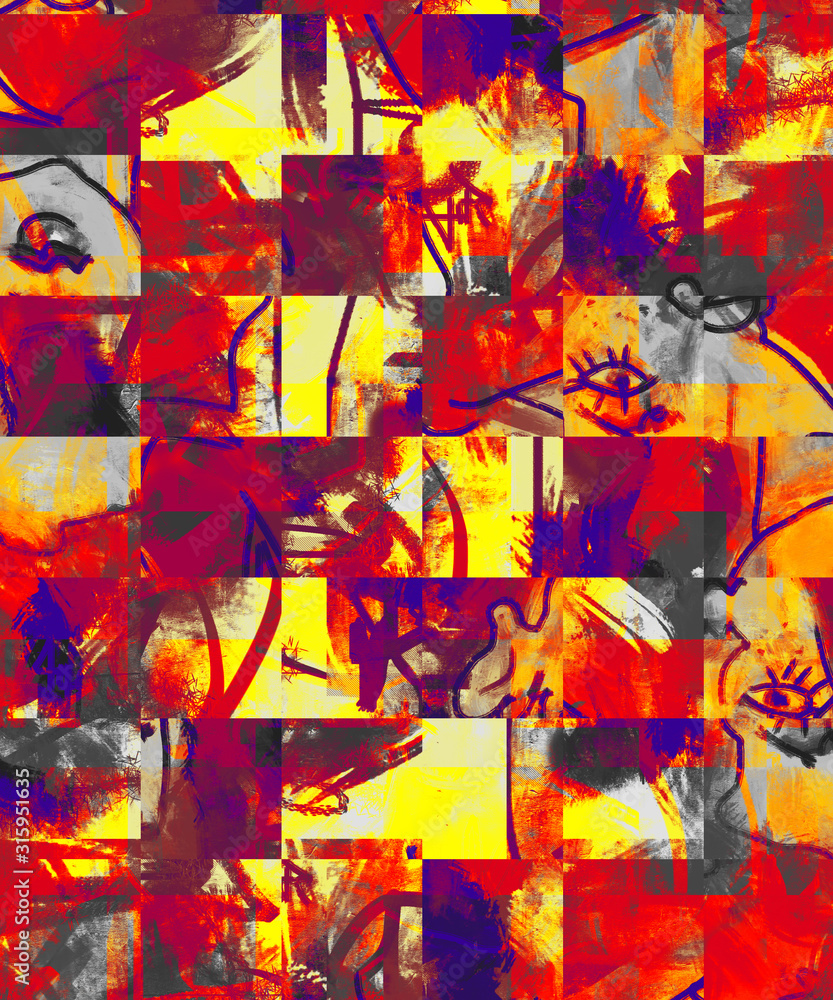 Abstract grunge pattern Abstract grunge pattern