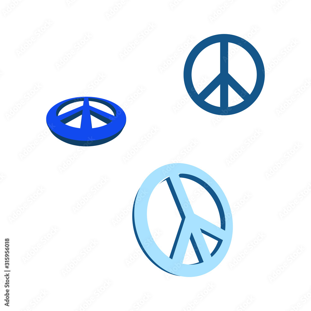 Design of Peace, vector design element Design of Peace, vector design element