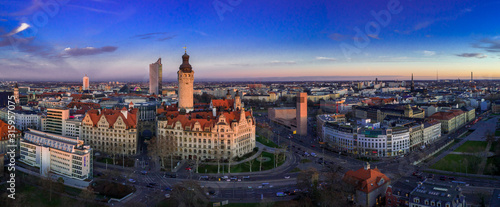 Leipzig Panorama, Leipzig Rathaus