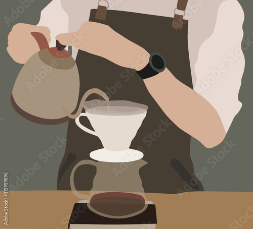 Coffee illustration 