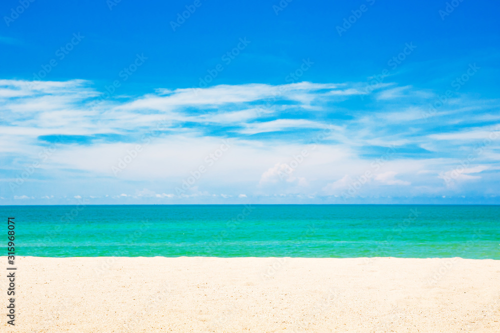 beach and tropical sea. travel beach