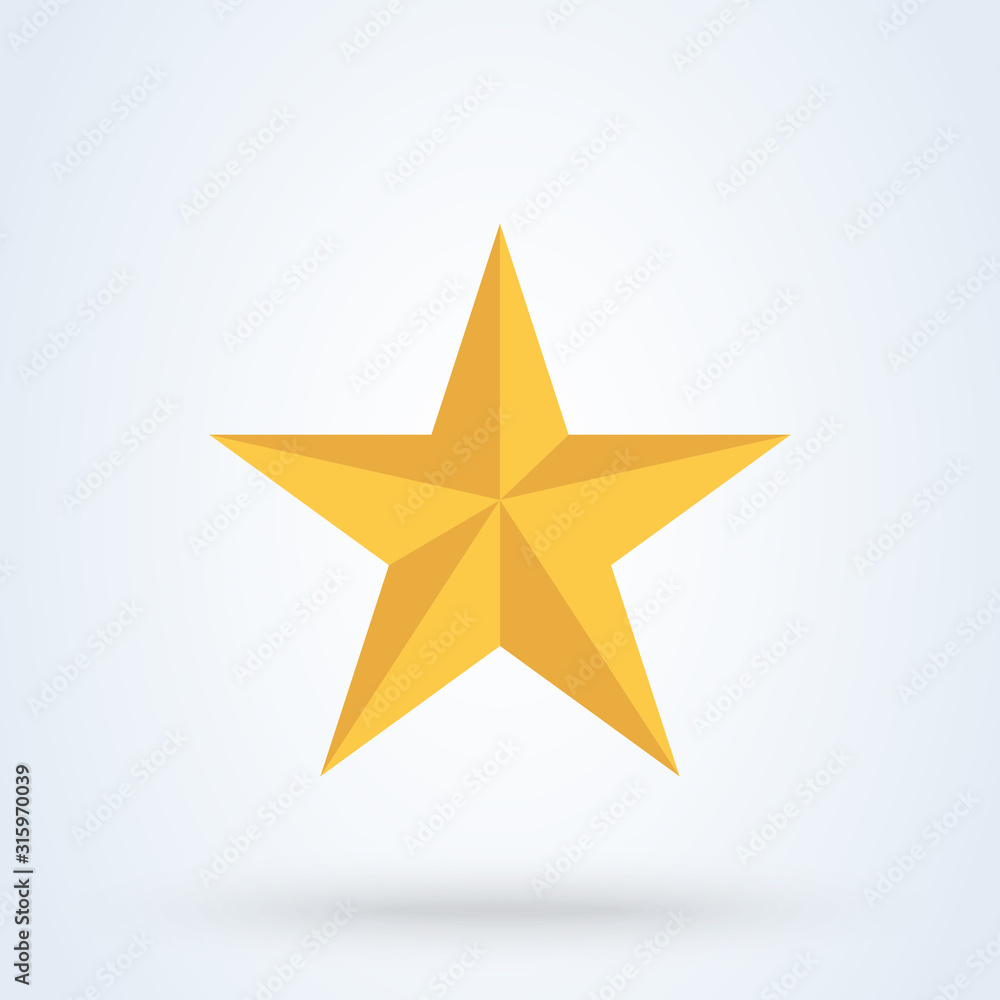christmas star flat. Simple vector modern icon design illustration. christmas star flat. Simple vector modern icon design illustration.