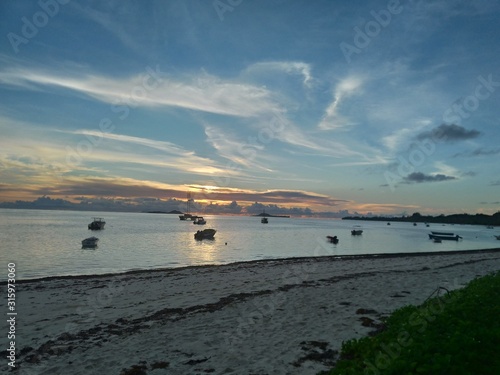 Plage de Grand Anse, Praslin, Seychelles photo