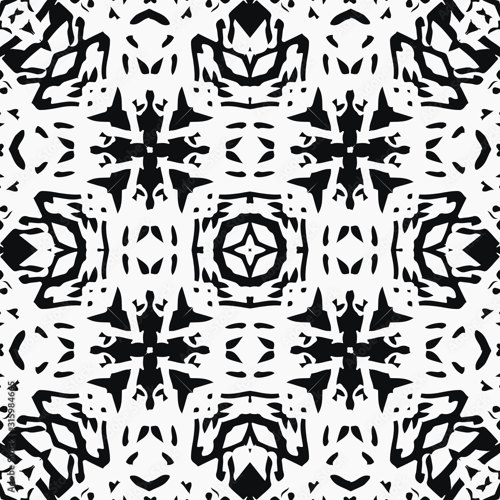 Fototapeta premium Seamless geometric pattern. Repeating abstract background