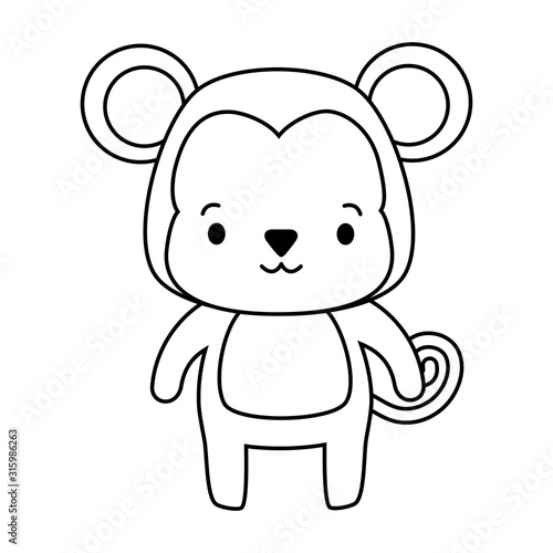 cute animal cartoon