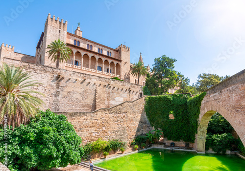 Royal Palace of La Almudaina, Palma de Mallorca, Balearic islands, Spain photo