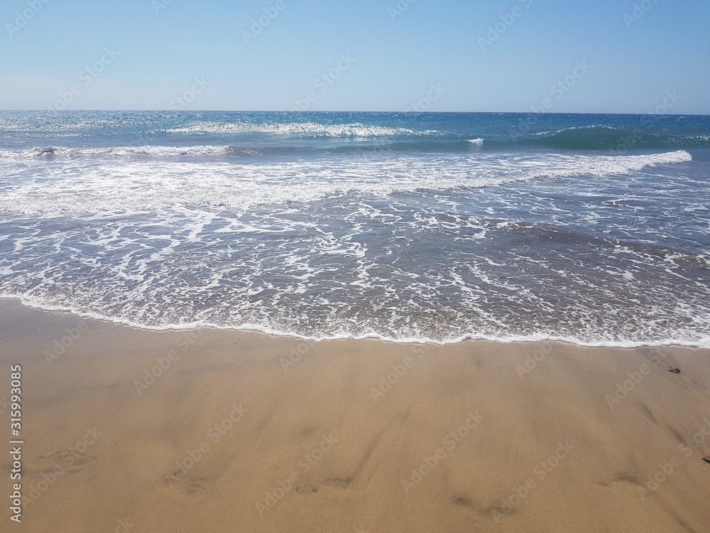 Beach scene Beach scene