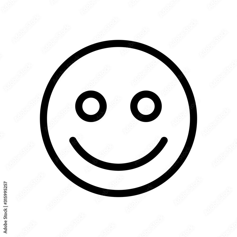 Emoticon happy smile design trendy Emoticon happy smile design trendy