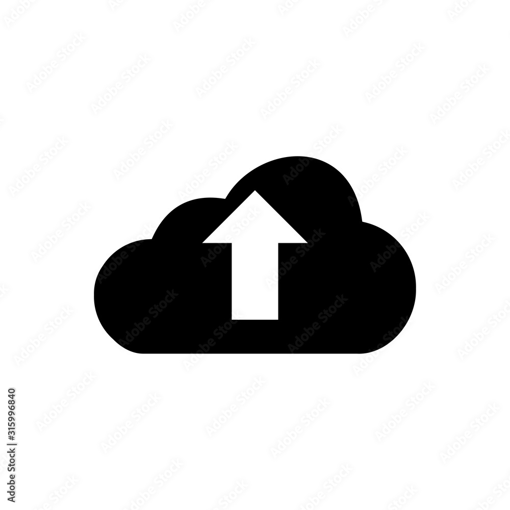 Upload signage arrow icon trendy Upload signage arrow icon trendy