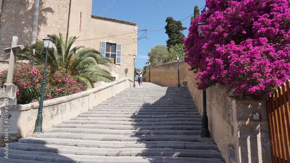 Treppe auf Mallorca
