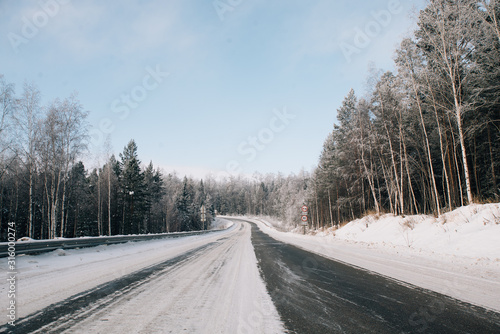 Winter road  © Nikita