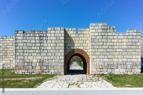 The capital city of the First Bulgarian Empire Fortress Pliska