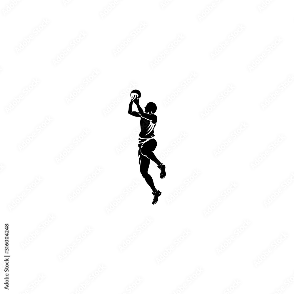 Basketball icon vector template eps for your company and industry purpose ready to use