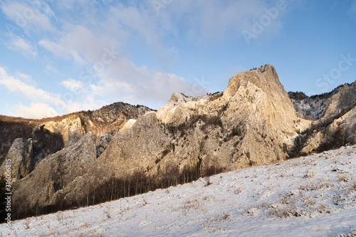 Landscape of the Scarita-Belioara reserve from Apuseni mountains © andrei
