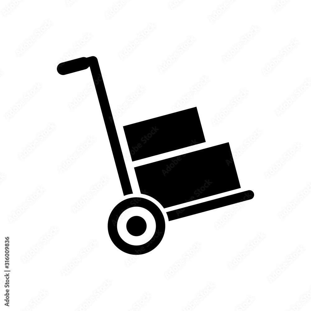 Handcart icon trendy Handcart icon trendy