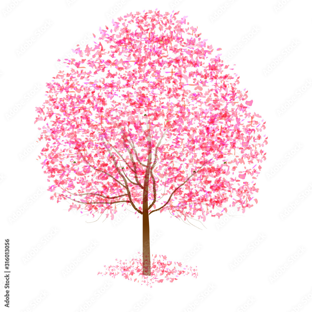 Obraz premium 桜 春 花 アイコン