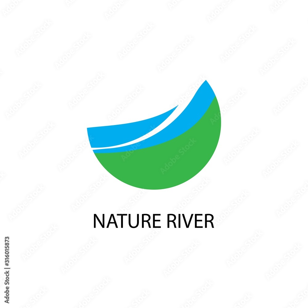 river logo vector river logo vector