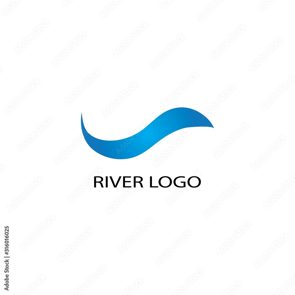 river logo vector river logo vector