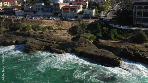 Windansea Beach - ocean coast in San Diego California