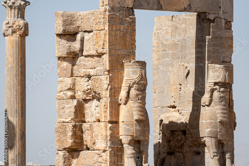 Ruins of Persepolis. Iran