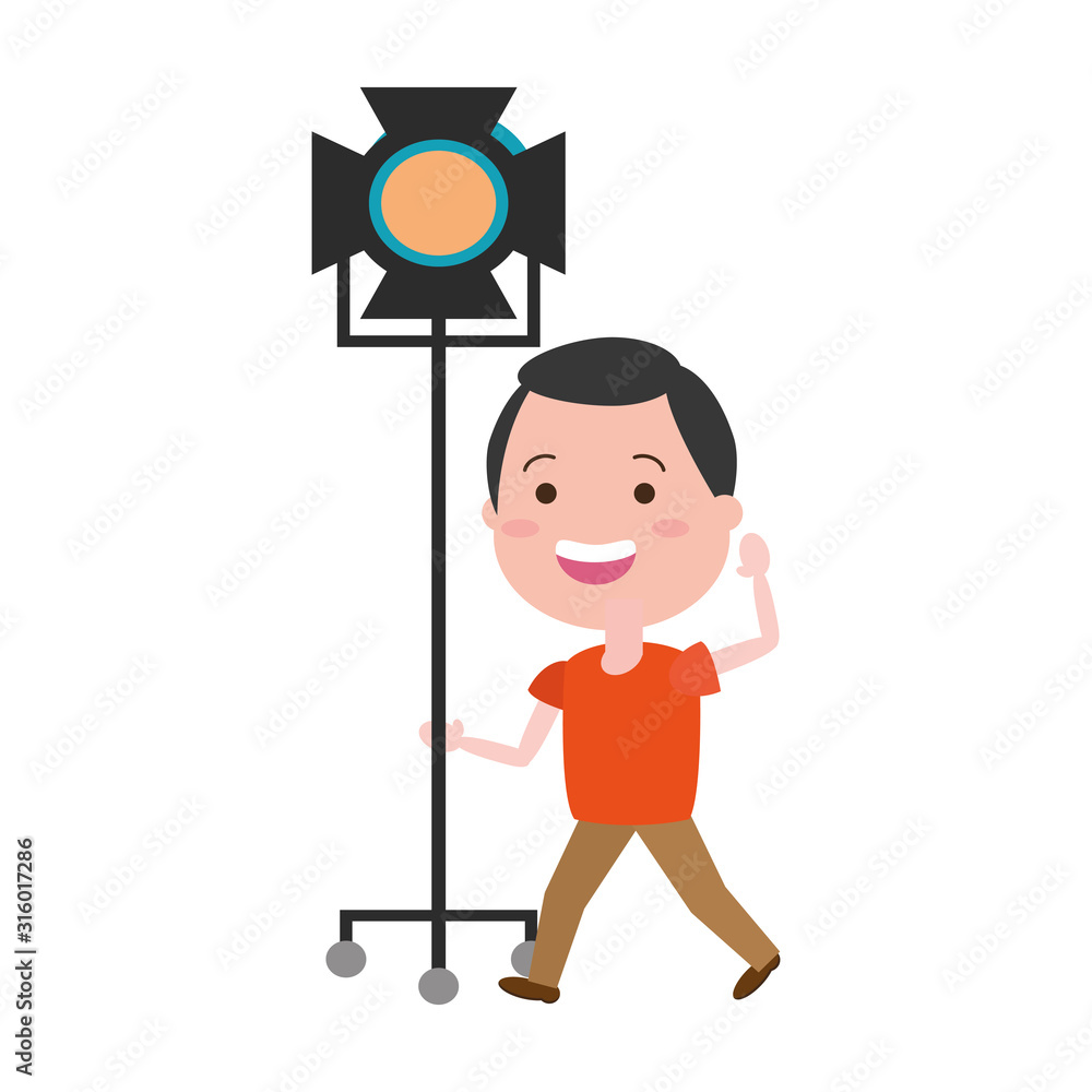man with movie objects avatar character man with movie objects avatar character