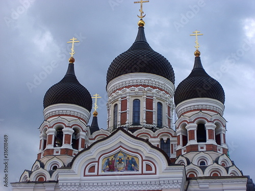Aleksander Nyevskij cathedral in Tallin, Estonia
