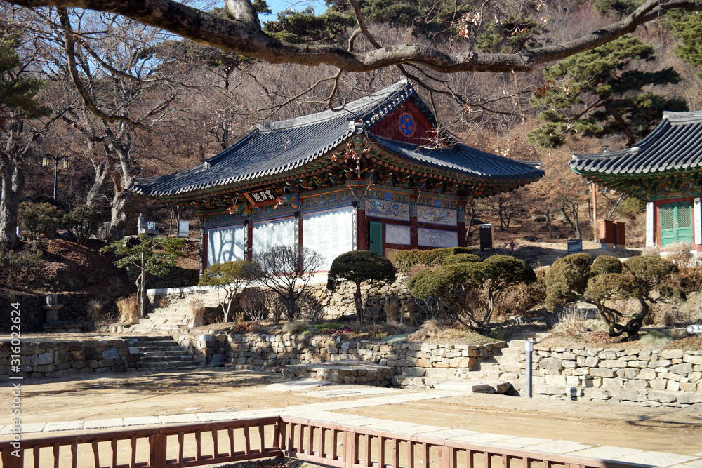Jeondeungsa Buddhist Temple of South Korea