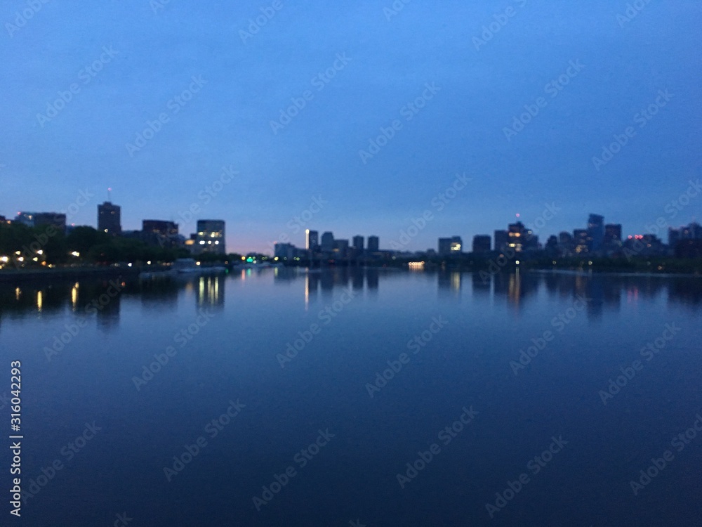 Dawn on the Charles River