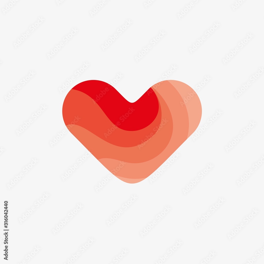 red heart isolated on white background red heart isolated on white background