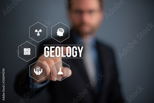 Canvas Print Geology
