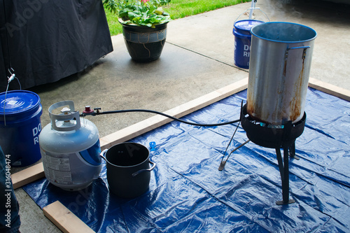 Deep Frying Turkey for Thanksgiving Outside At Home