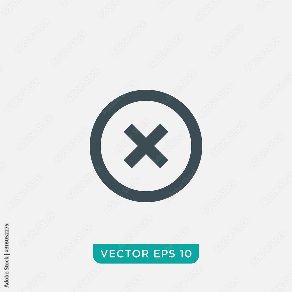 Fototapeta premium Cross Icon Design, Vector EPS10