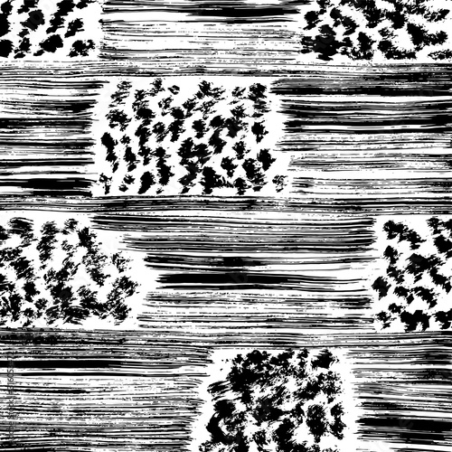 Vector. Grunge texture. Background brush pattern.