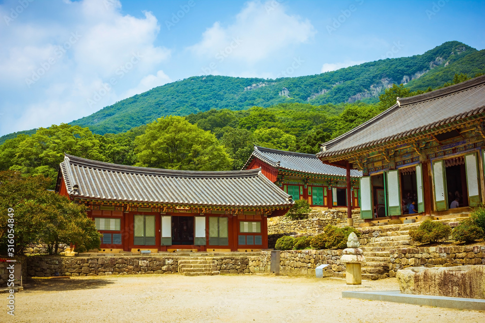 Ancient Korean temple.