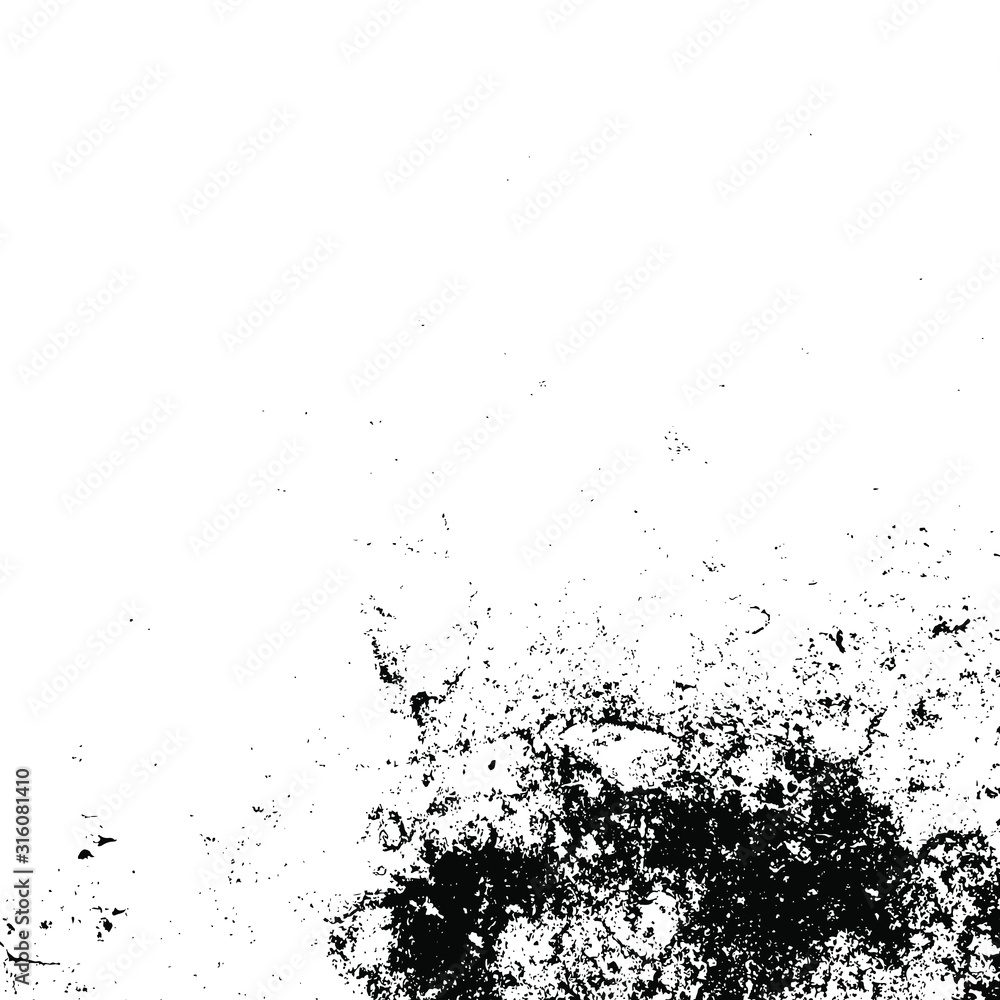 Vector grunge texture. Black and white abstract background. Eps10