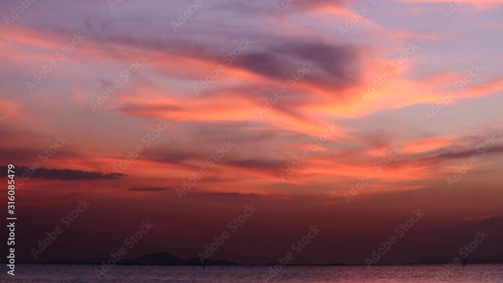blur cloud dark red sunset on the dark sea blur cloud dark red sunset on the dark sea
