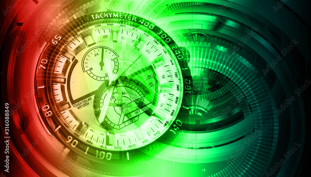 clock cyber circuit future technology concept background clock cyber circuit future technology concept background