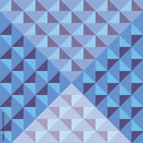 Abstract teal geometric background 