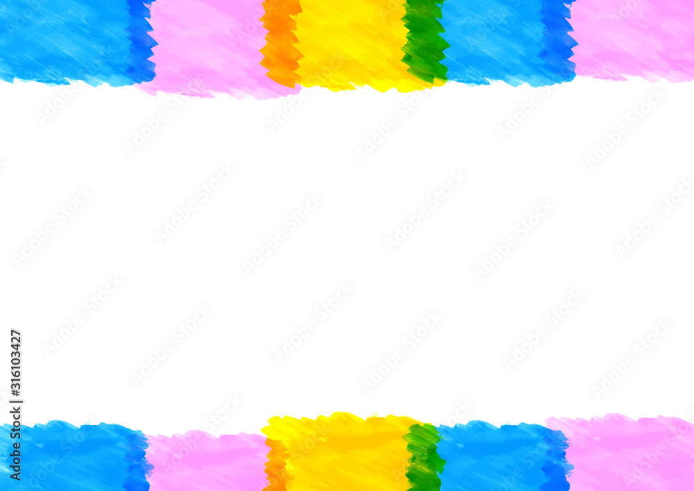 青ピンク黄色のカラフルポップな水彩画フレーム枠 Stock Vector Adobe Stock 青ピンク黄色のカラフルポップな水彩画フレーム枠 Stock Vector Adobe Stock