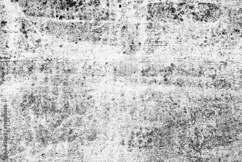 Texture of a concrete wall with cracks and scratches which can be used as a background