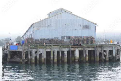 Canvas Print Monterey pacific west coast fishing industry