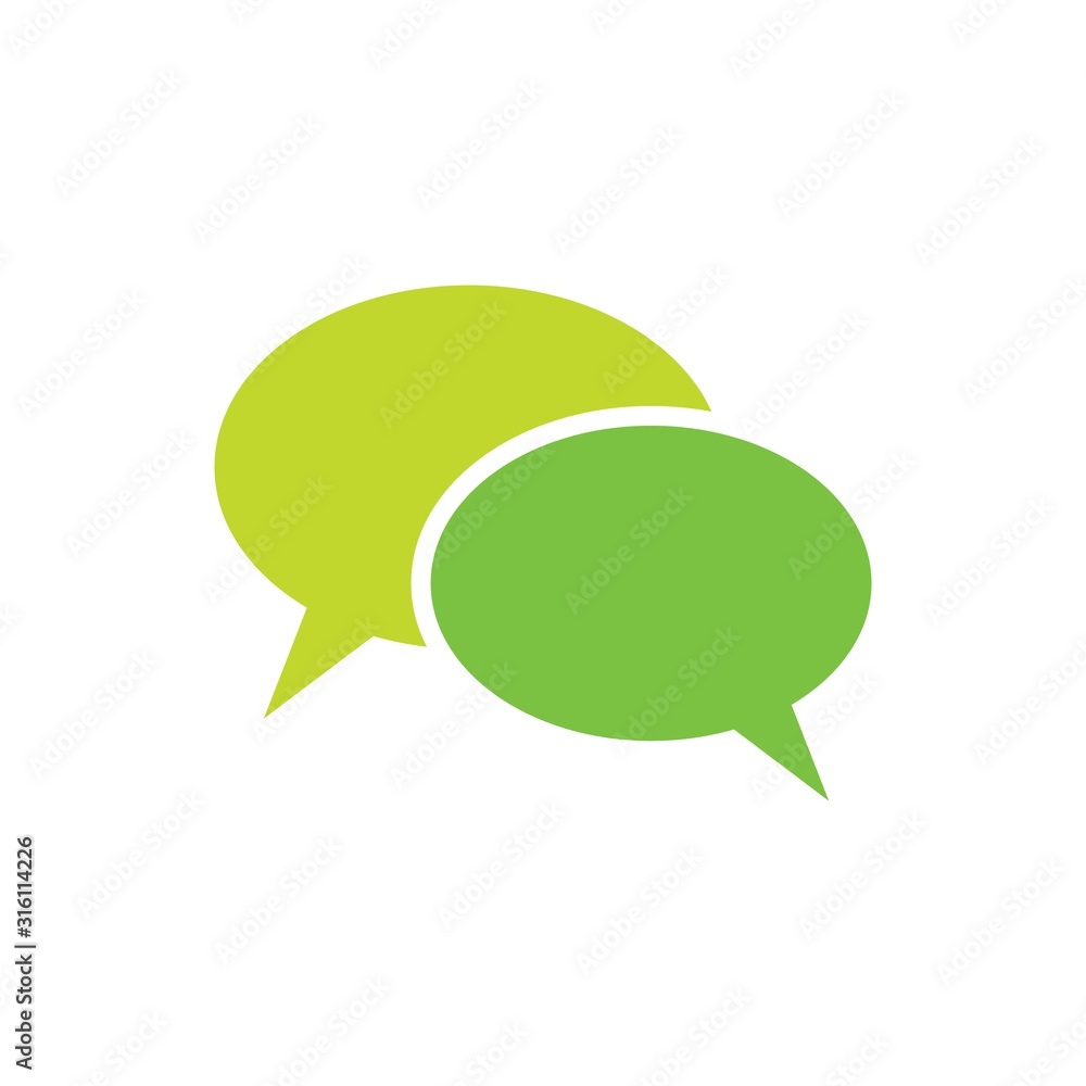 Buble chat icon Vector Illustration design Logo Buble chat icon Vector Illustration design Logo