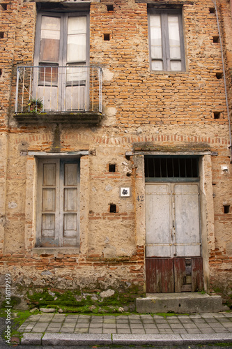 front of an old and ruined house © sal