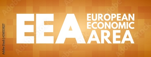 EEA - European Economic Area acronym, business concept background
