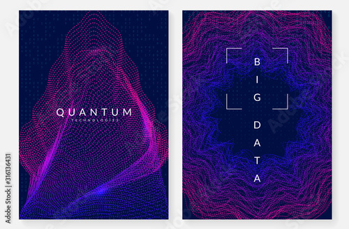 Deep learning concept. Digital technology abstract background. Artificial intelligence and big data. Tech visual for software template. Neural deep learning backdrop.