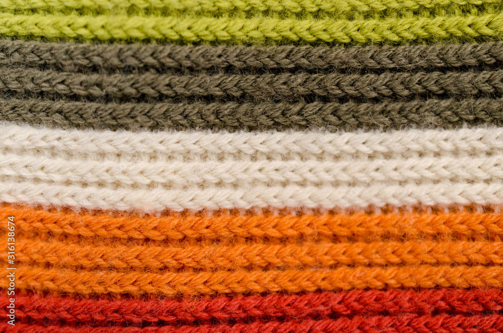 Wool hand knit pattern. Wool hand knit pattern.