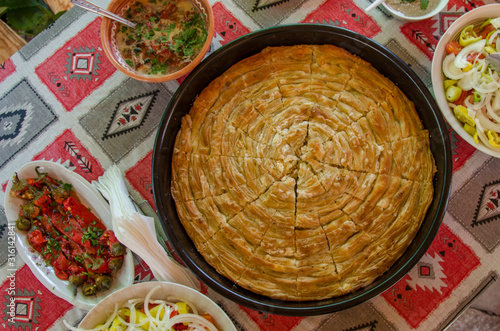 Zelnik - Macedonian Pie - Pastry - pie with eggs and cheese – Vitkalnik photo